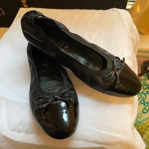 Geox leather two-tone ballet flats Sz 38